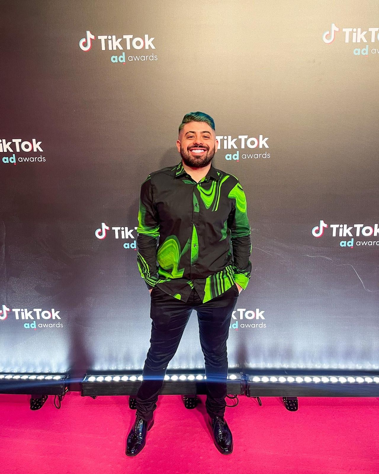 Vinicius da Ilha no TikTok Awards em dezembro de 2022.