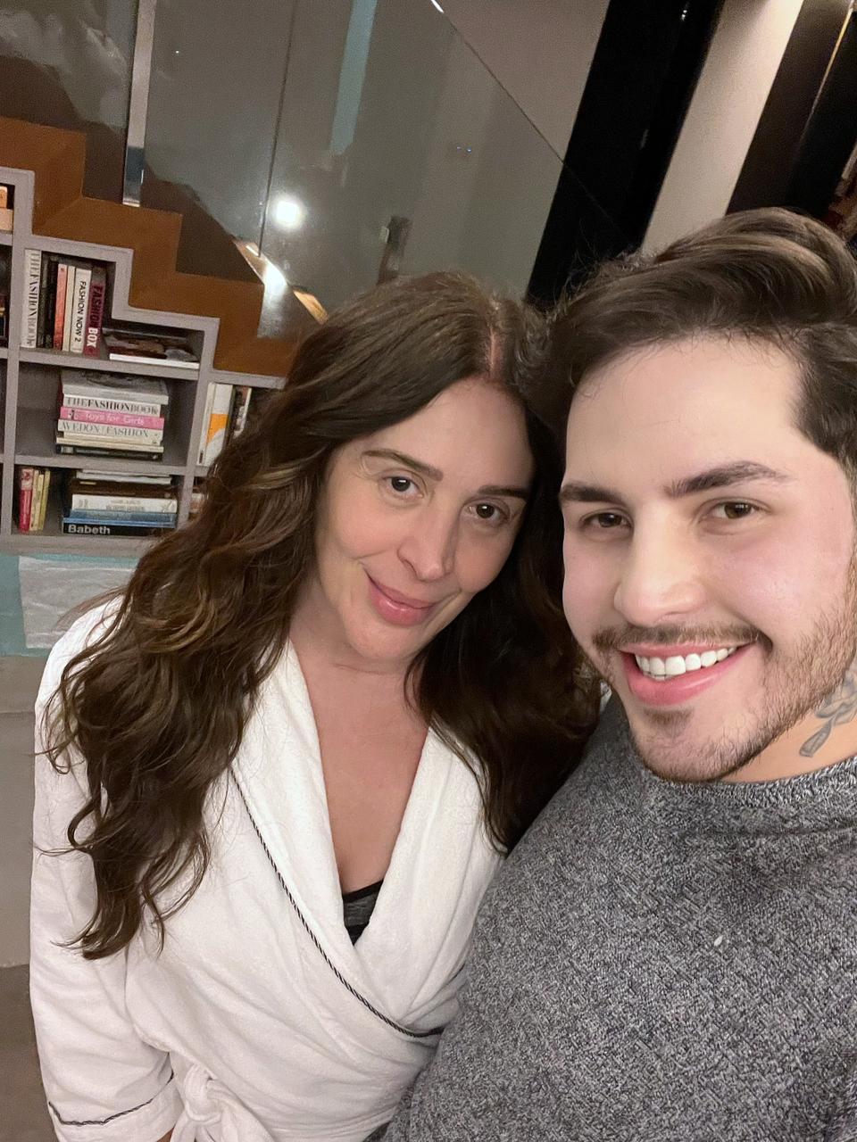 Claudia Raia e Igor Moura