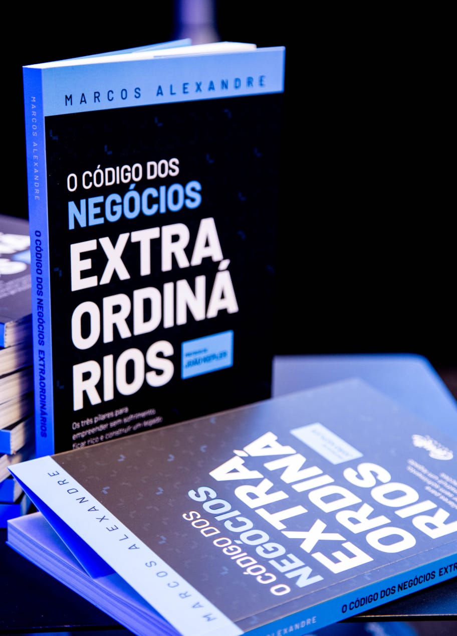 Lançamento do livro “O código dos Negócios Extraordinários”, de Marcos Alexandre, acontece em São Paulo nesta quarta (4)