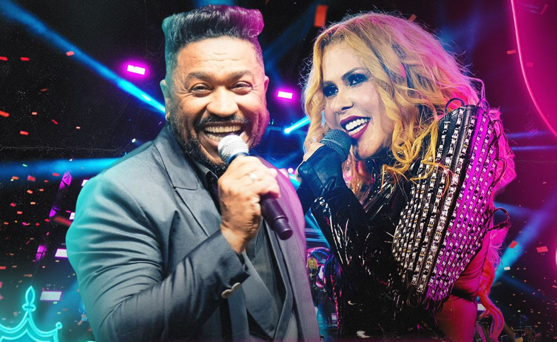 Sebah Vieira e Joelma se apresentam no CTN pela segunda vez para lançamento do DVD