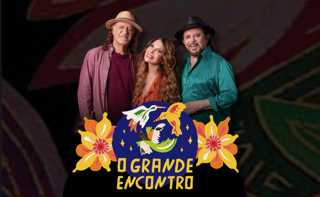 Espaço Unimed terá duas apresentações de “O Grande Encontro” com Alceu Valença, Elba Ramalho e Geraldo Azevedo