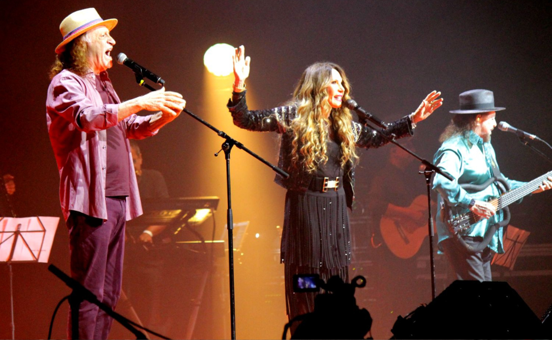 Com casa lotada, Elba Ramalho, Alceu Valença e Geraldo Azevedo se apresentam no Espaço Unimed com o Show “O Grande Encontro”