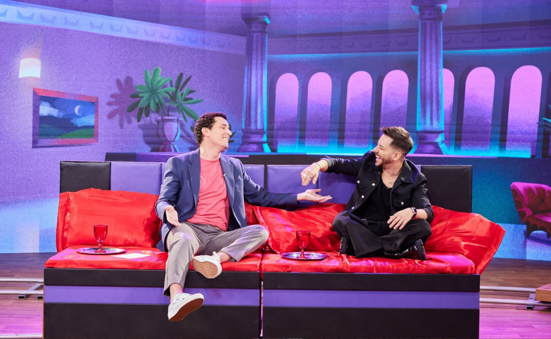 Junior Lima e Angélica são os convidados de estreia da segunda temporada de “Portugal Show” no Multishow
