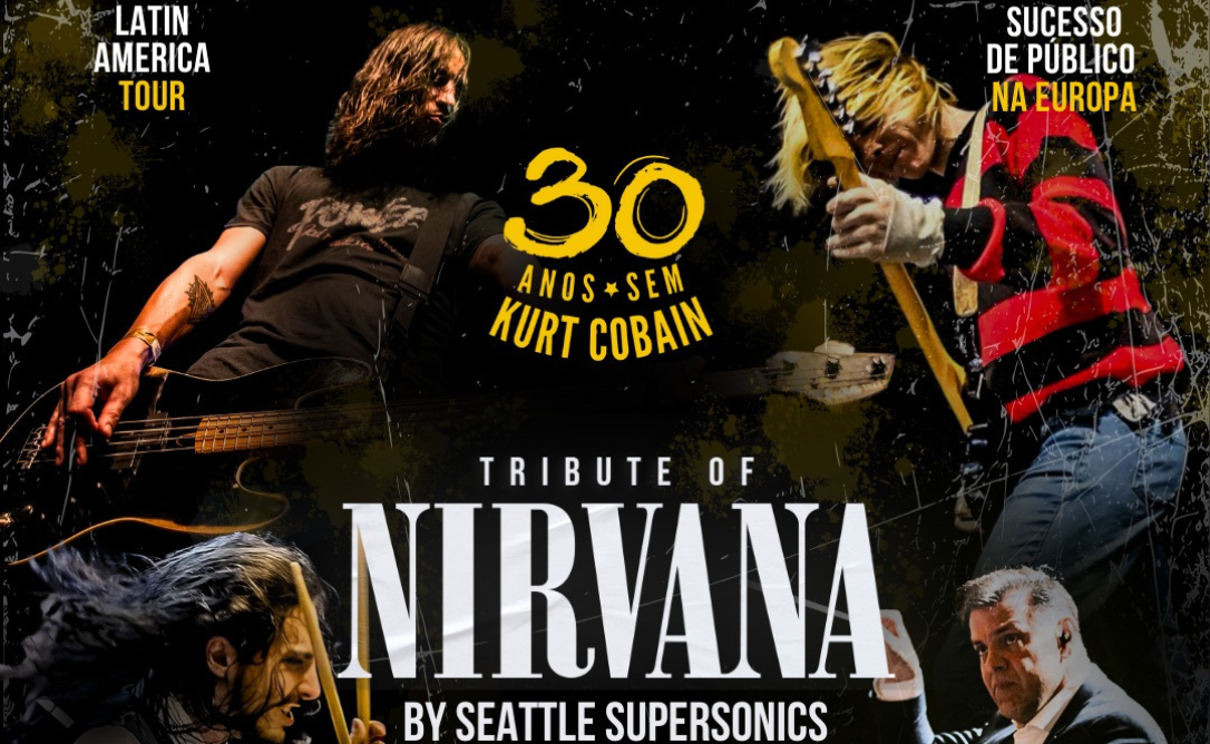 Maior tributo ao Nirvana do mundo retorna ao Brasil para tour histórica com Orquestra Sinfônica