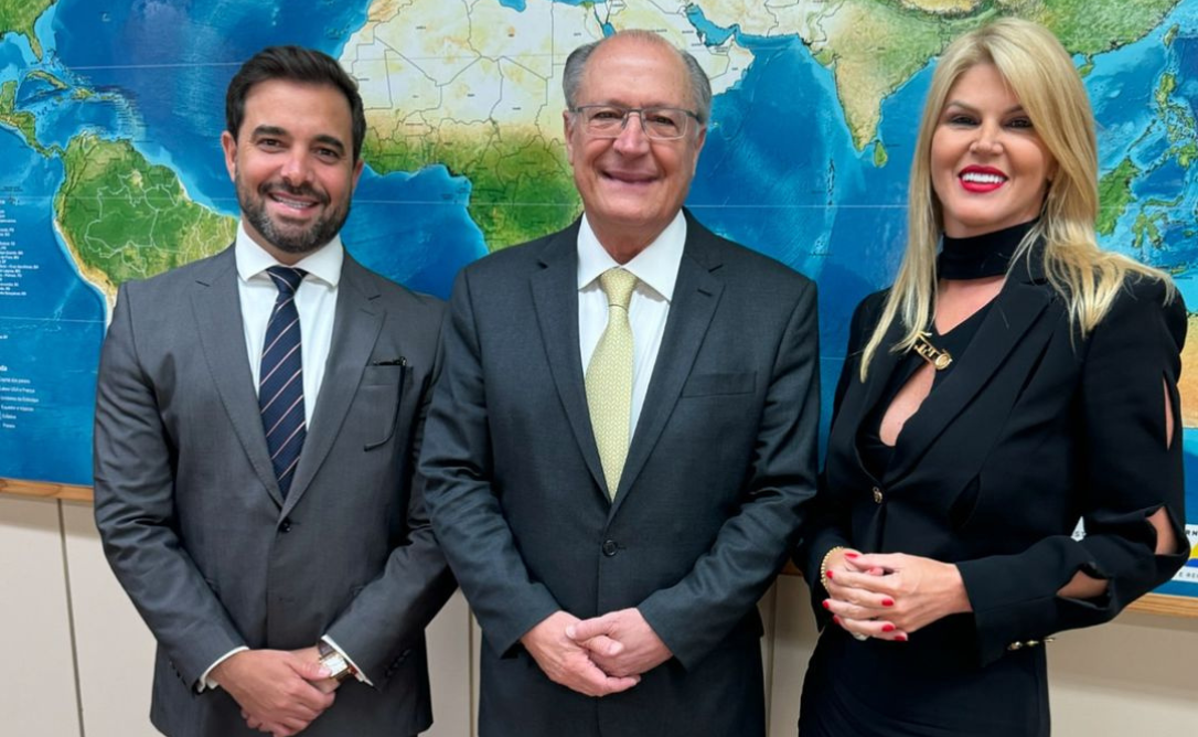 Val Marchiori, Dr. Amilton Augusto e o Vice-Presidente Geraldo Alckmin se encontram em Brasília e discutem ideias para o Brasil