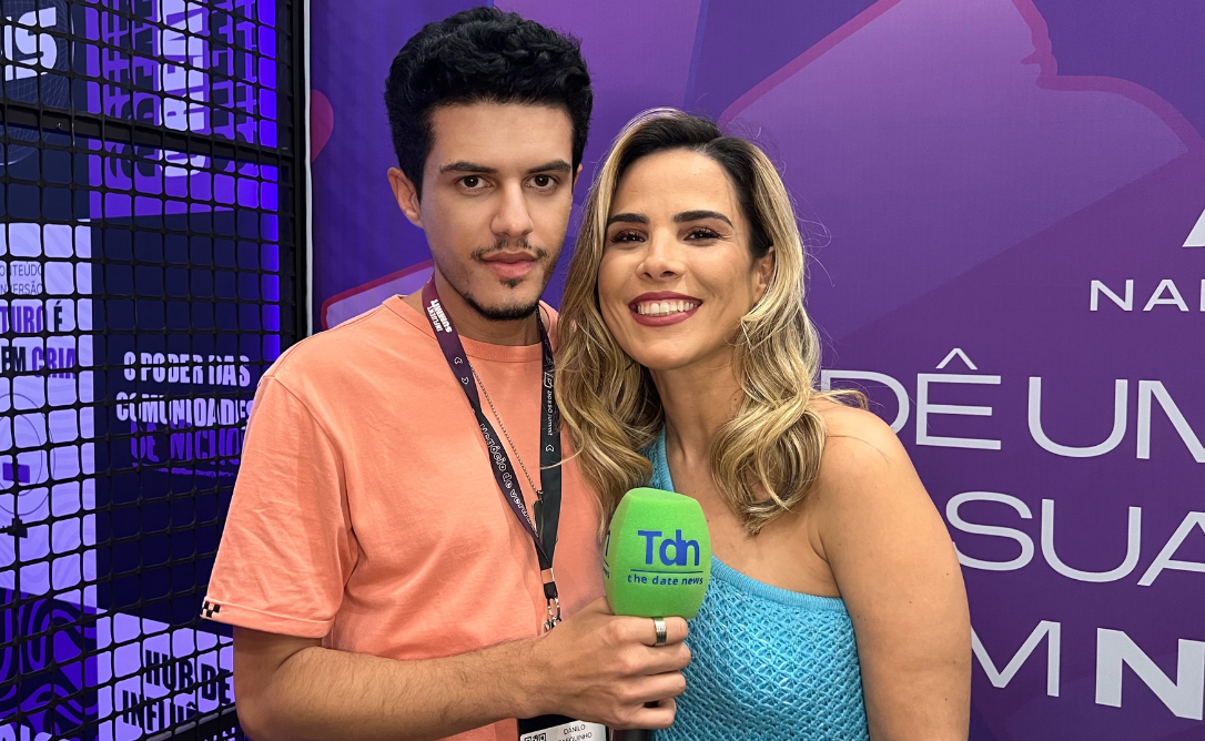 ‘Influent Summit’: Wanessa Camargo fala sobre carreira e segredos de beleza no stand da ‘Nanovit Suplementos’