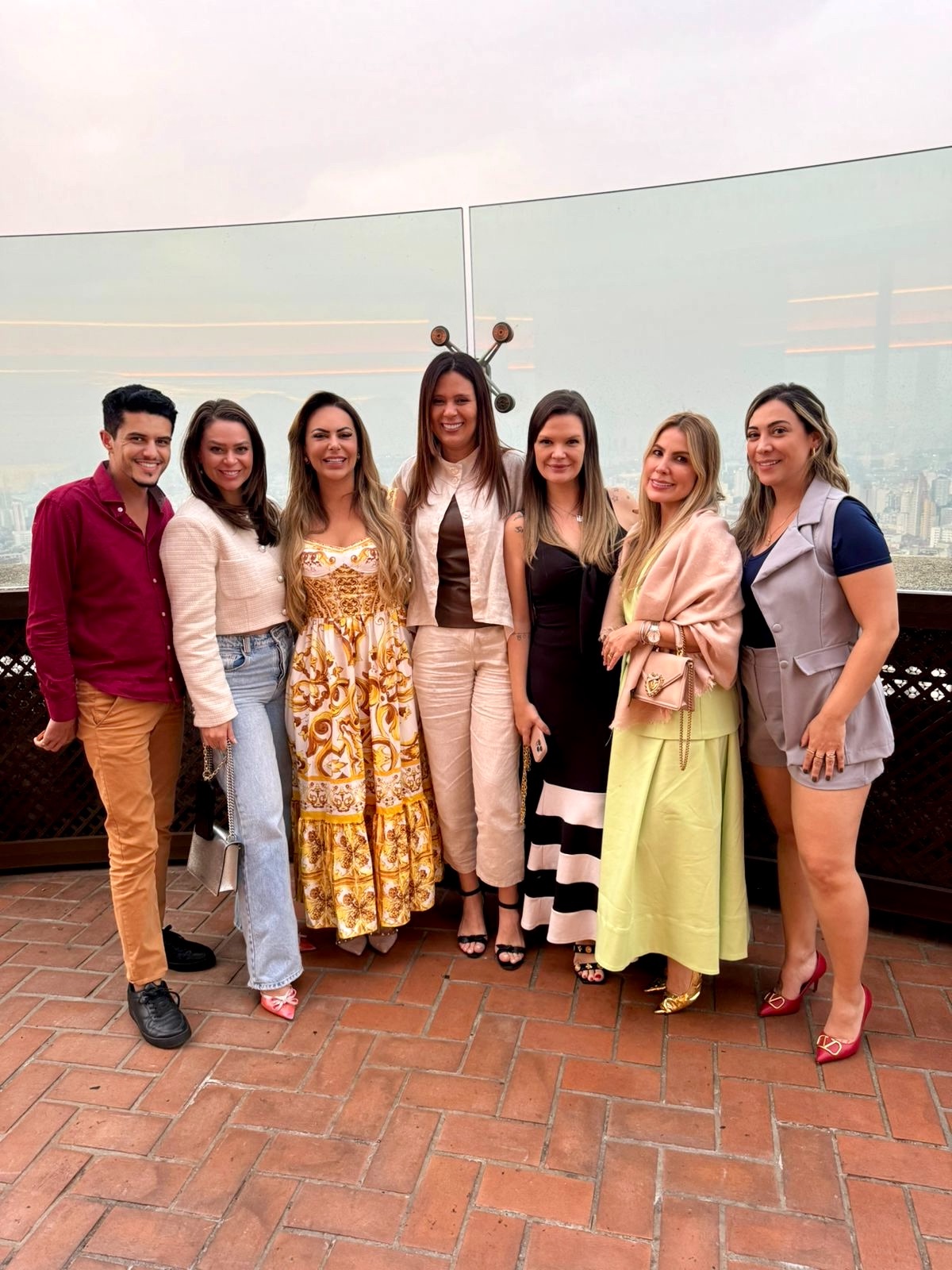 Danilo Rasquinho, Dra. Anamarya Rocha, Regina Nunes, Fernanda Freire, Natália Cavanellas, Dayanne Farias e Carina Brandão