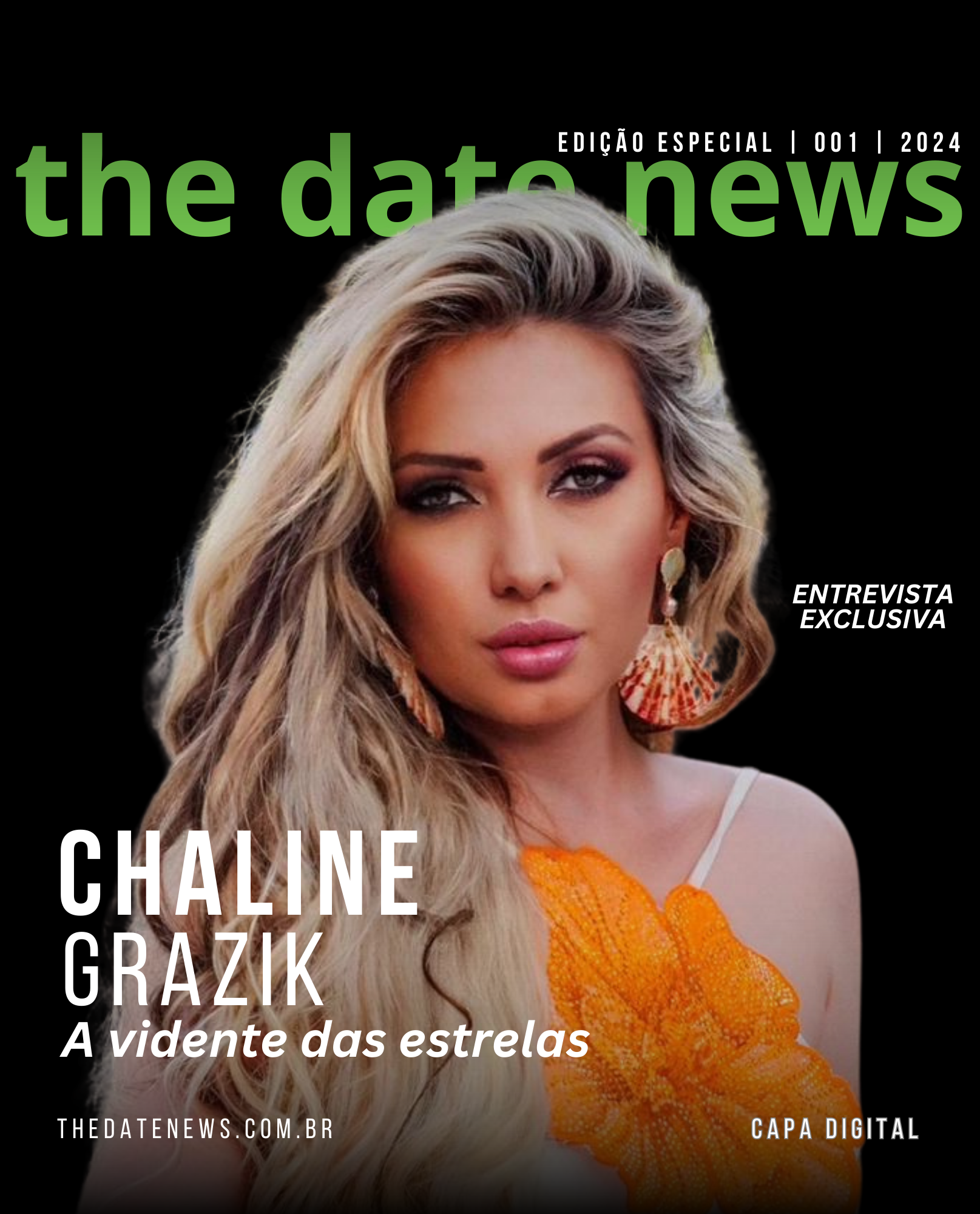 Chaline Grazik: A ‘Vidente Oficial das Estrelas’ que encanta o mundo