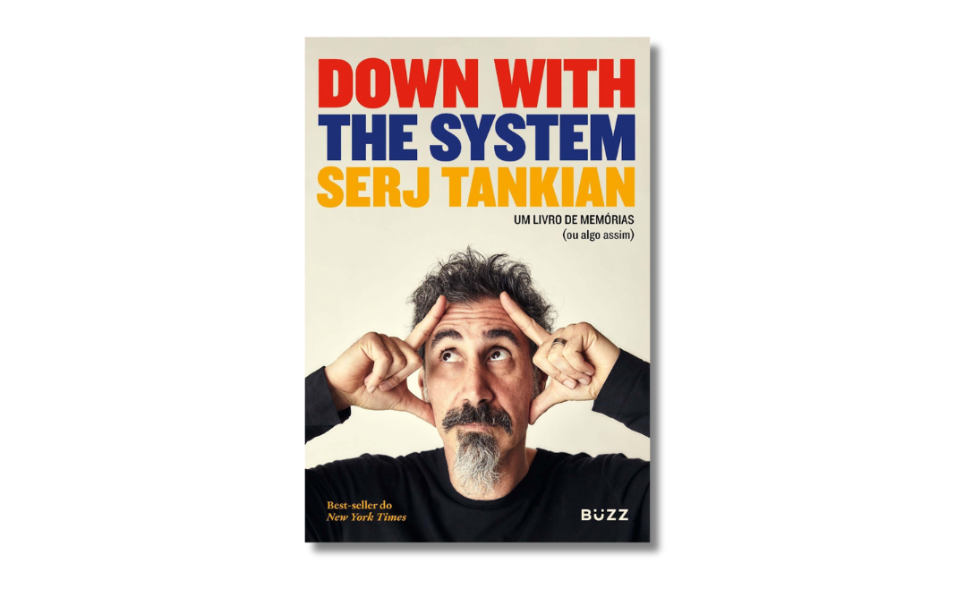 Vocalista do System of a Down, Serj Tankian lança livro pela Buzz Editora explorando arte, música e ativismo