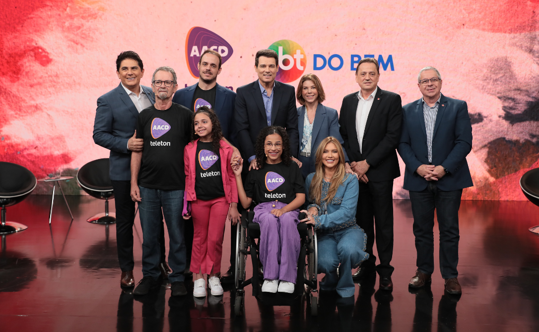 Legado solidário de Silvio Santos: SBT e AACD fazem coletiva de imprensa da 27ª Campanha AACD Teleton