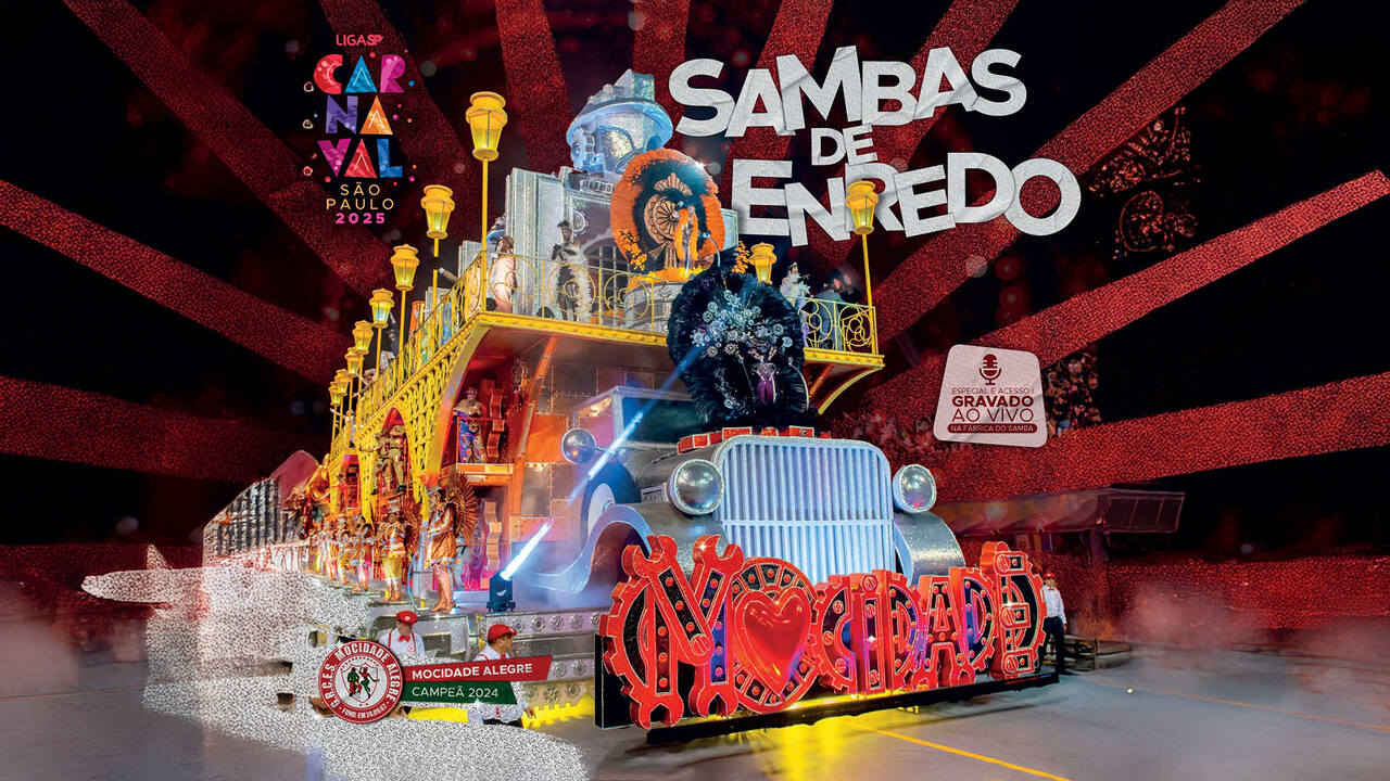 Liga-SP e Radar Records liberam o CD dos Sambas-Enredo do Carnaval 2025 nas plataformas digitais