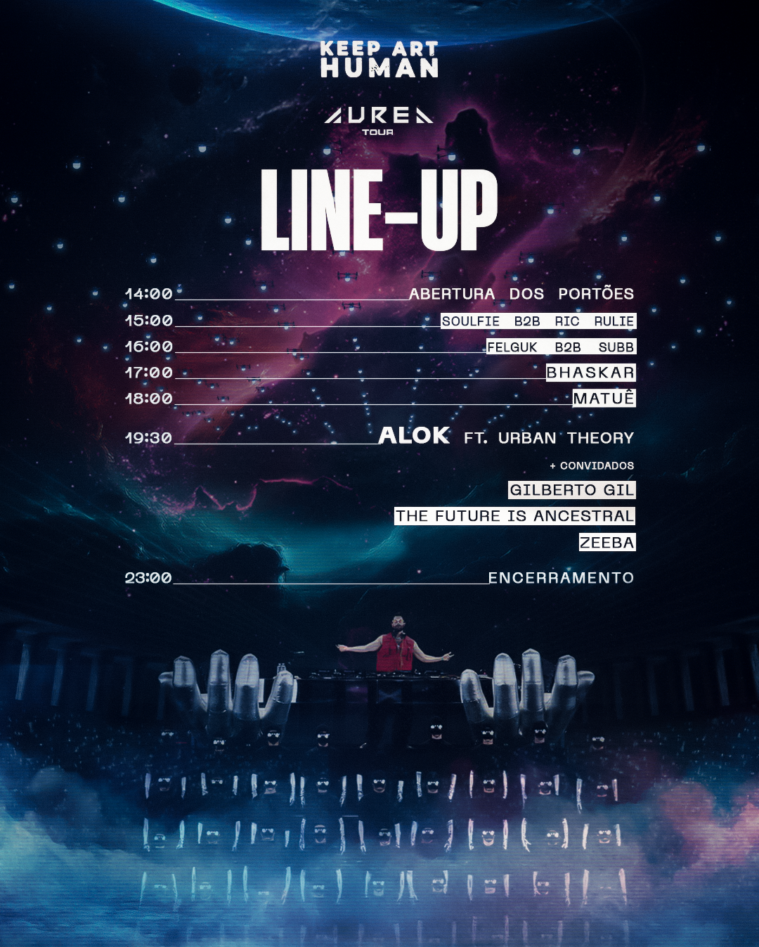 MUSICA-THE-DATE-NEWS “A criatividade ainda pertence às mãos humanas”, diz Alok em show inédito no Brasil com 1080 drones e ação ambiental