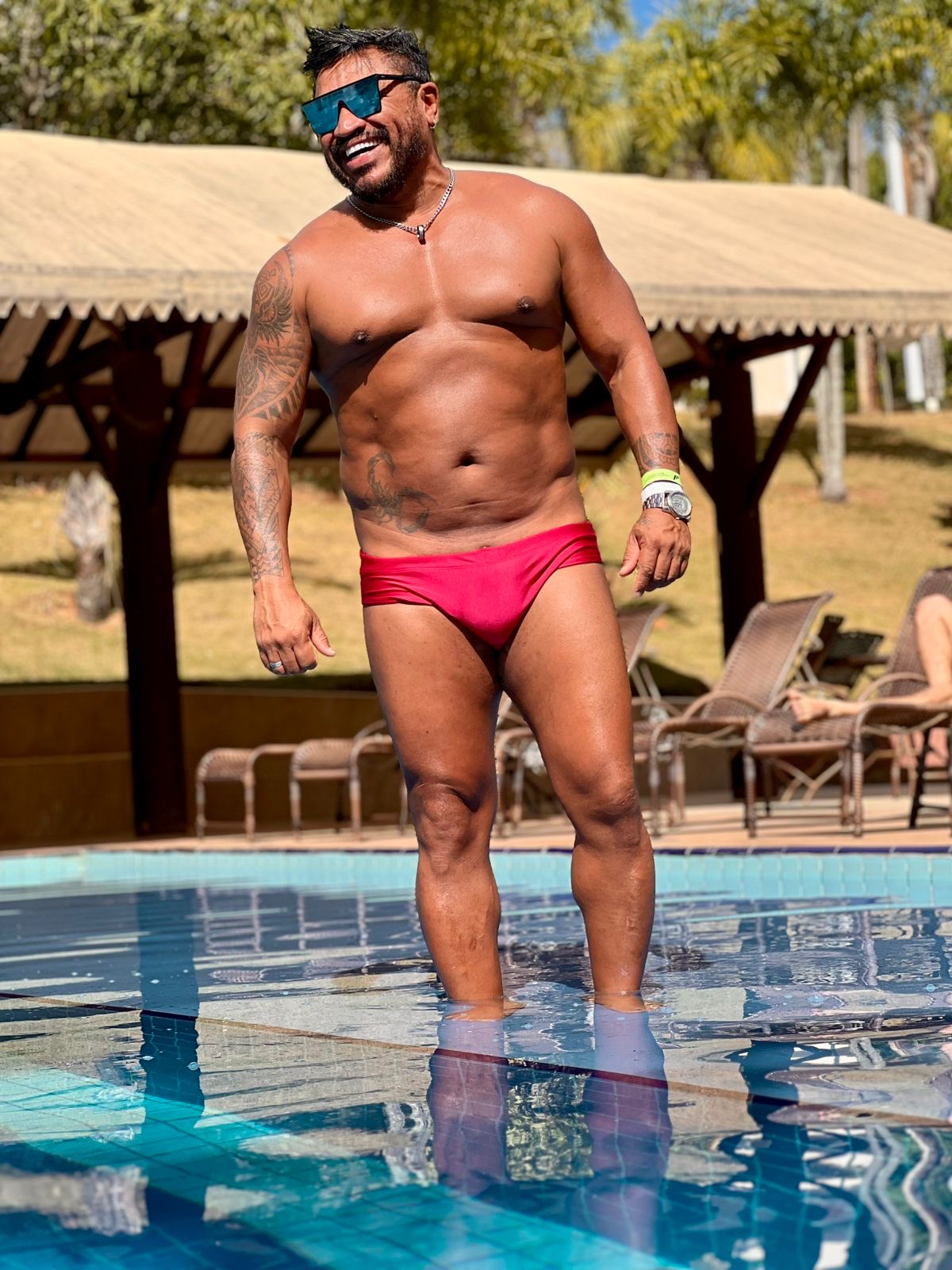 8baa45ff-977c-4d32-a2b1-d2d6c9631daf Artistas Thiago Rocha, Sebah Vieira e Janaina do Mar curtem férias no Guarany Eco Resort em Monte Sião, Minas Gerais