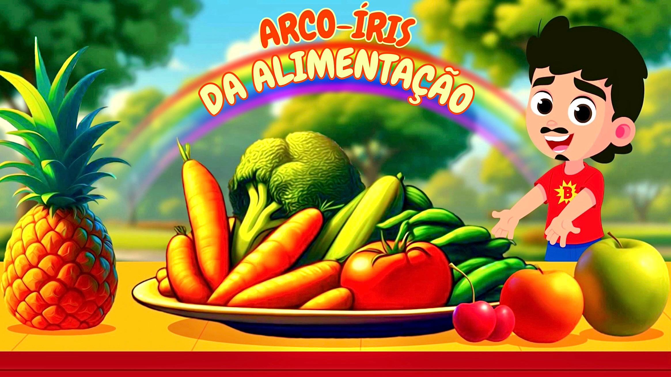 IMG_7410 Bomtalvão lança música infantil “Arco-íris da alimentação”