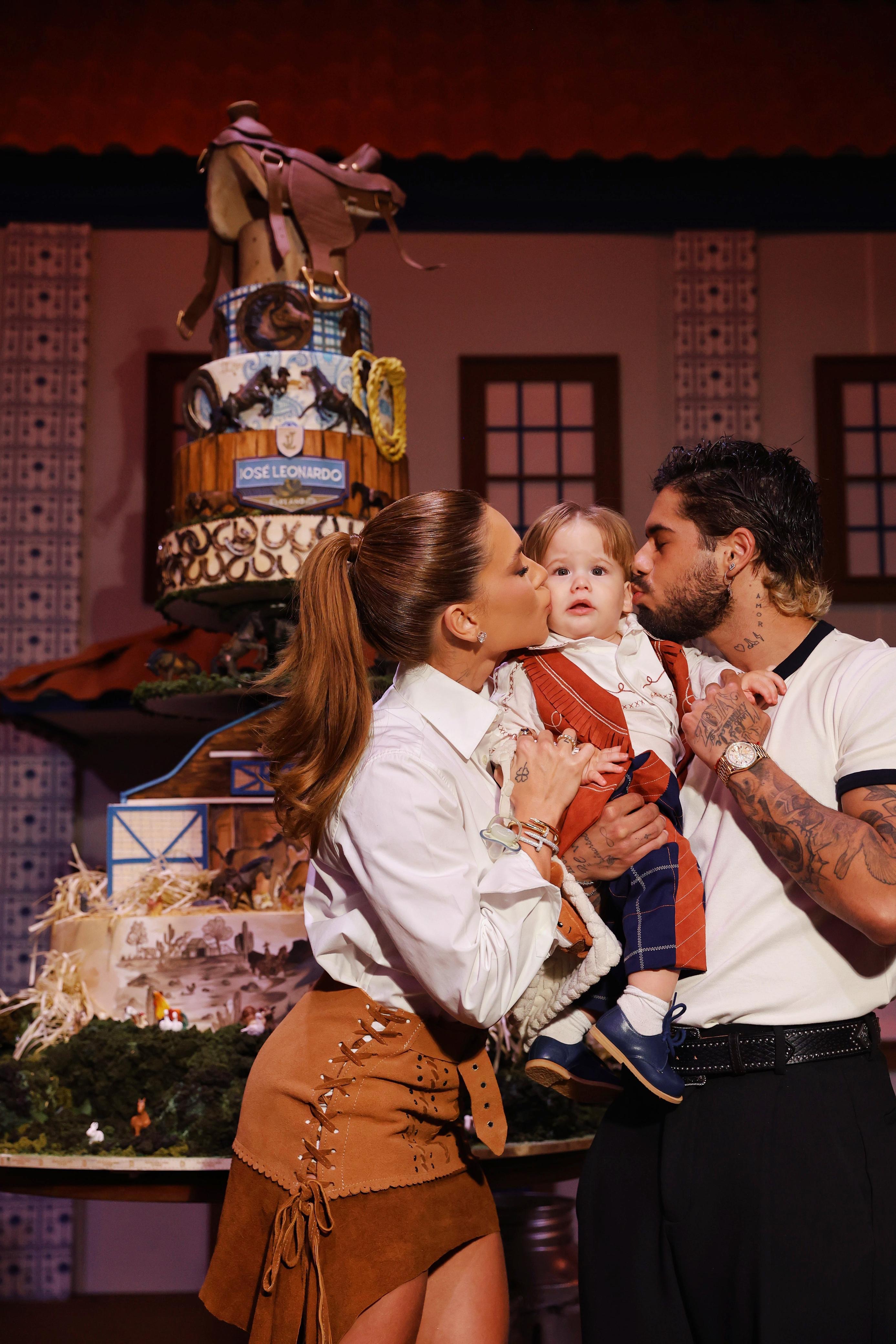 580c5dce-b6f3-4650-9cba-fefbfbf77a06 José Leonardo, filho de Zé Felipe e Virginia, celebra 1º aniversário e batizado em clima de amor e fé