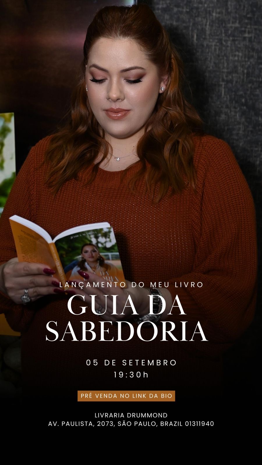6d8215a5-efee-419e-b970-ada3ec566adc Jéssica Sensitiva lança “Guia da Sabedoria” em São Paulo nesta sexta-feira na Livraria Drummond