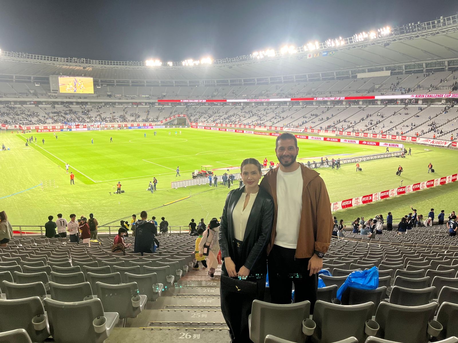 1164501e-88e2-434d-b2ea-188bd0bddd8d Dra. Marianna Magri e Brunno Ramos acompanham amistosos na Ásia e fortalecem conexões entre saúde e esporte