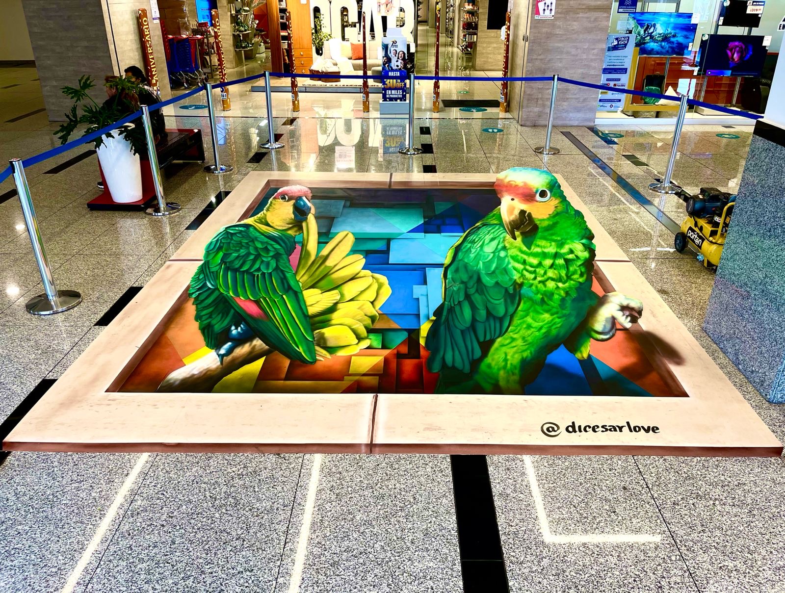 aa2947c2-c174-46c5-822e-21750cd9b0d9 DiCesarlove conecta arte e culturas em painel icônico em São Paulo