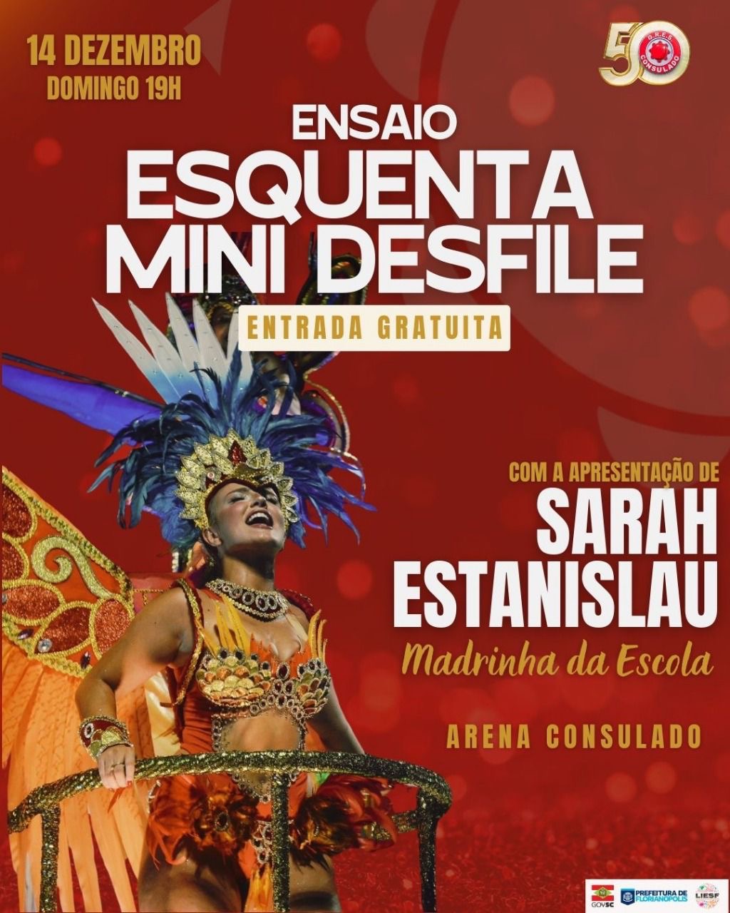1767f31d-1b36-4905-ba9a-dfc8f128c9fa Sarah Estanislau será coroada Madrinha da Consulado em evento aberto ao público