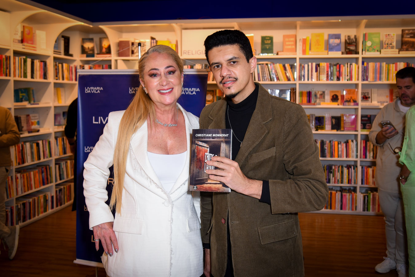 Danilo-Rasquinho-e-Christiane-Monnerat-974 Crime e Latido” estreia em São Paulo com grande sucesso e presença de nomes marcantes