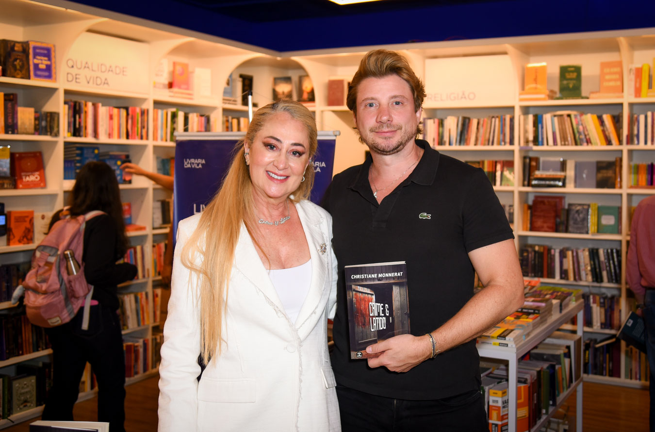 Fernando-Peixe-e-Christiane-Monnerat-810 Crime e Latido” estreia em São Paulo com grande sucesso e presença de nomes marcantes