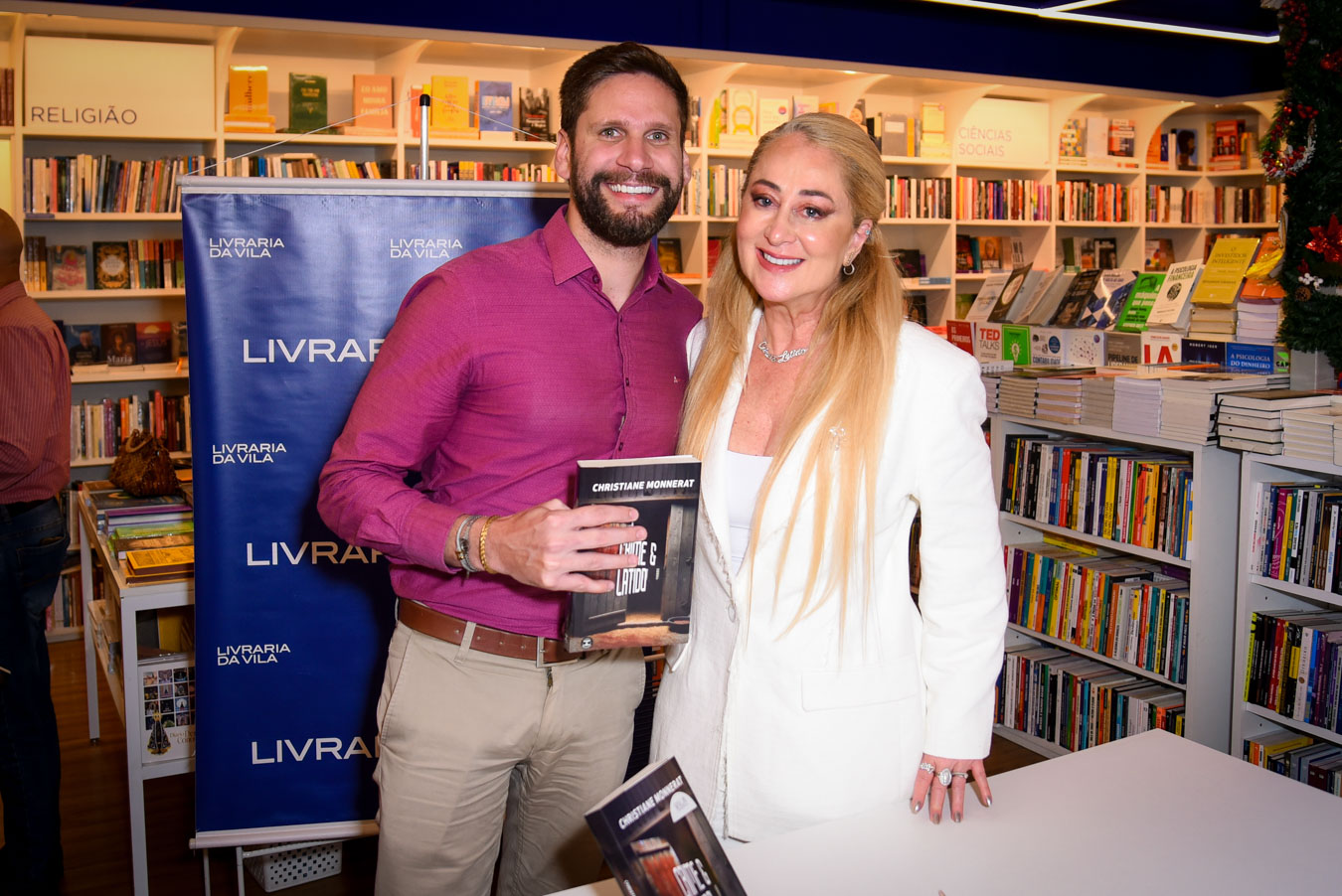 Ricardo-Verardi-e-Christiane-Monnerat-903 Crime e Latido” estreia em São Paulo com grande sucesso e presença de nomes marcantes