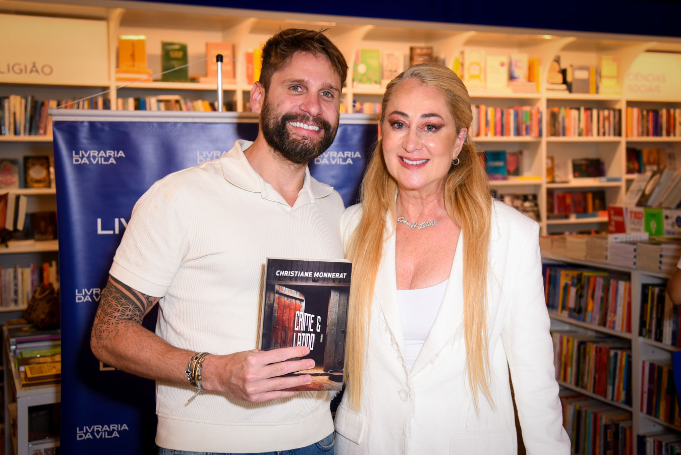 Rodrigo-Verardi-e-Christiane-Monnerat-898 Crime e Latido” estreia em São Paulo com grande sucesso e presença de nomes marcantes