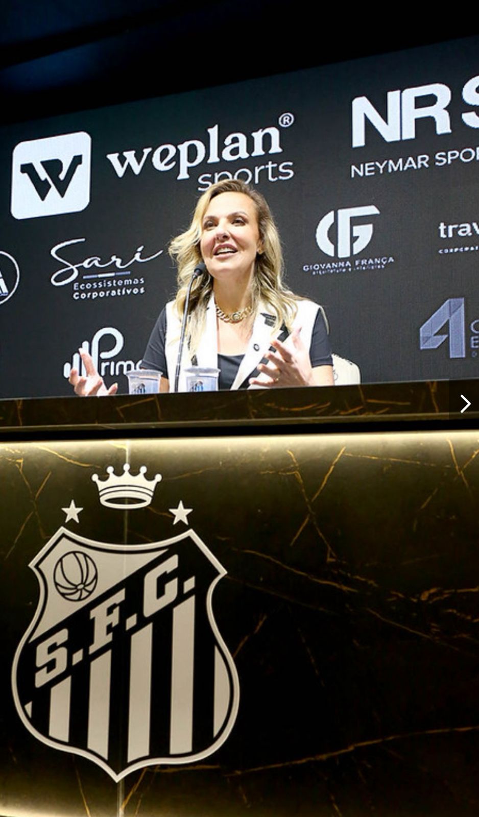 28769bcc-e217-4aab-b3dc-3b70854015c0 Santos Futebol Clube reinaugura Sala de Imprensa e marca novo capítulo na história do Clube com o Selo Weplan