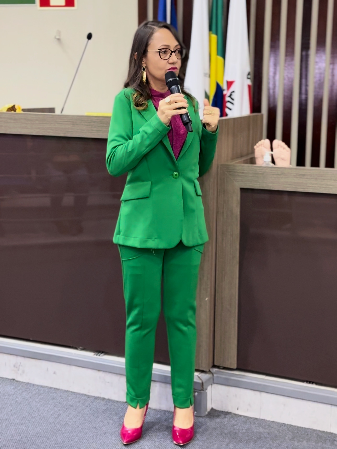 Foto-5 “Fibromialgia tem cura?” questiona Neurocientita Jacqueline Amorim em palestra Câmara Municipal de Itaú de Minas