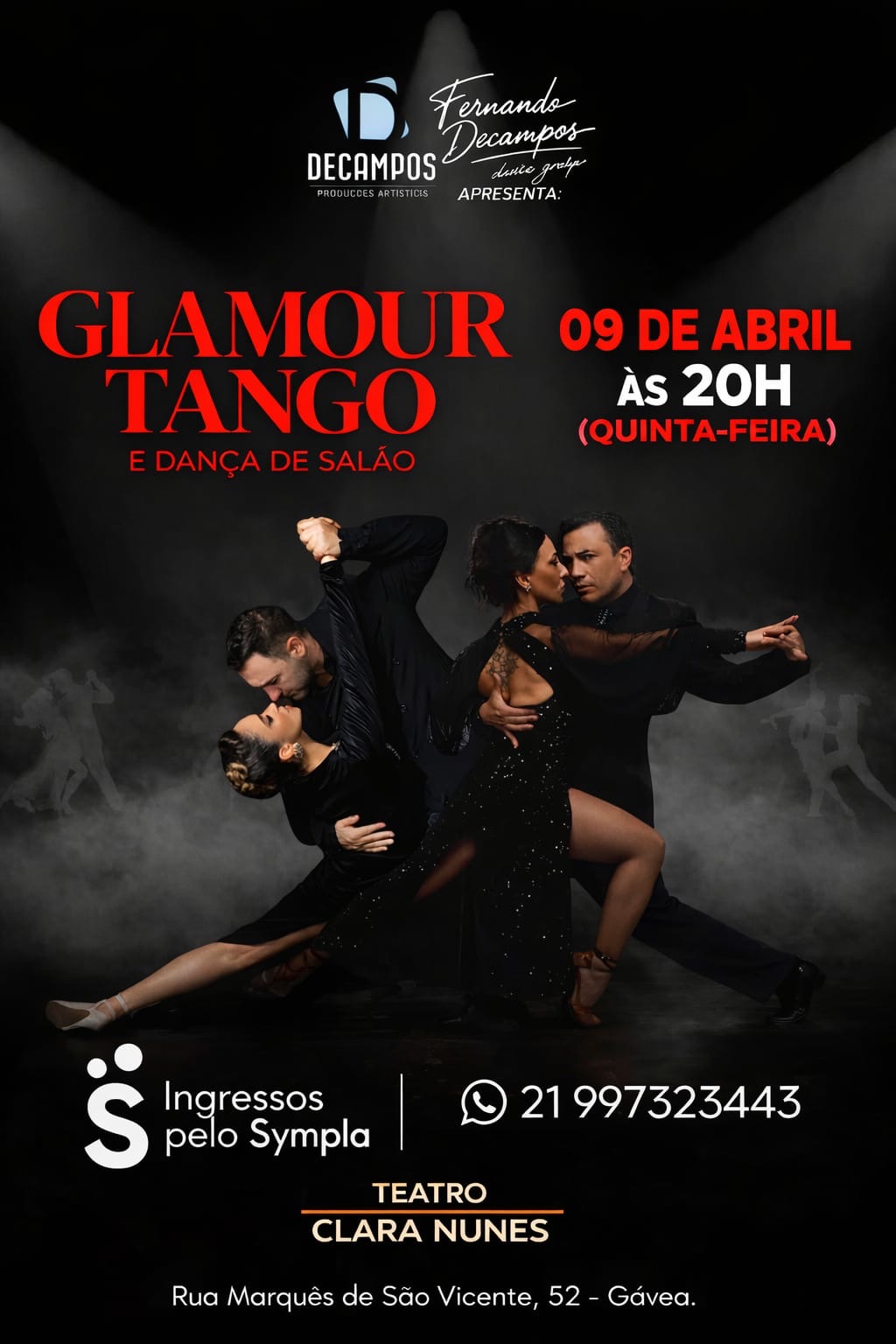 Glamour Tango: pura sofisticação no Rio